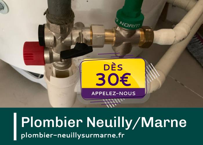 plombier de Neuilly-sur-Marne